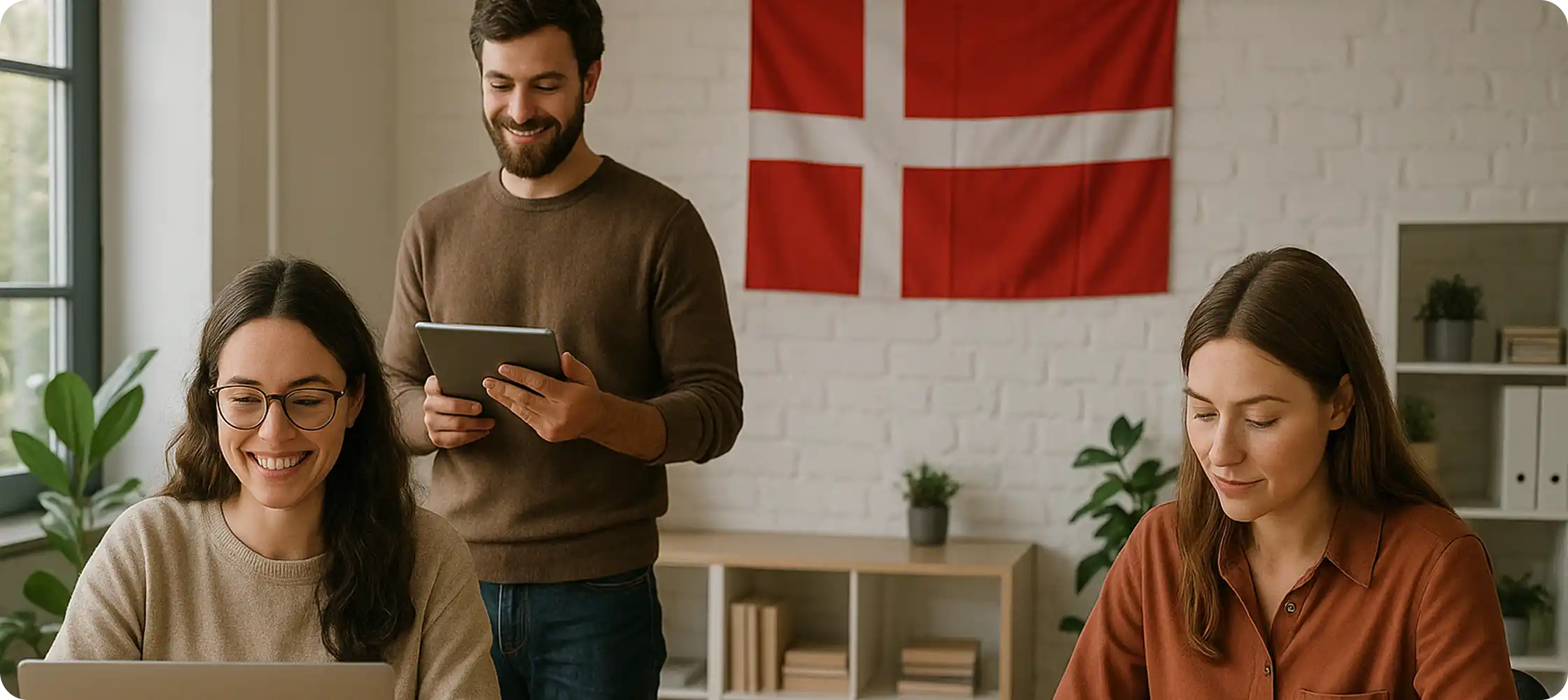 Team working together